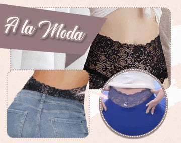 Bragas Bonitas De Encaje Sexy De Cintura Alta 🔥¡Compra 2 y lleva 3!🔥