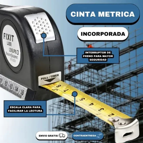 Metro Láser 3 en 1