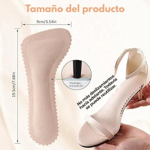 Plantilla Antideslizante para Tacón Alto