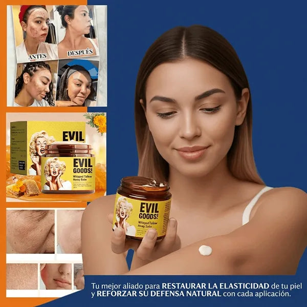 Evil Goods! Hidratante de sebo de res con miel de Manuka