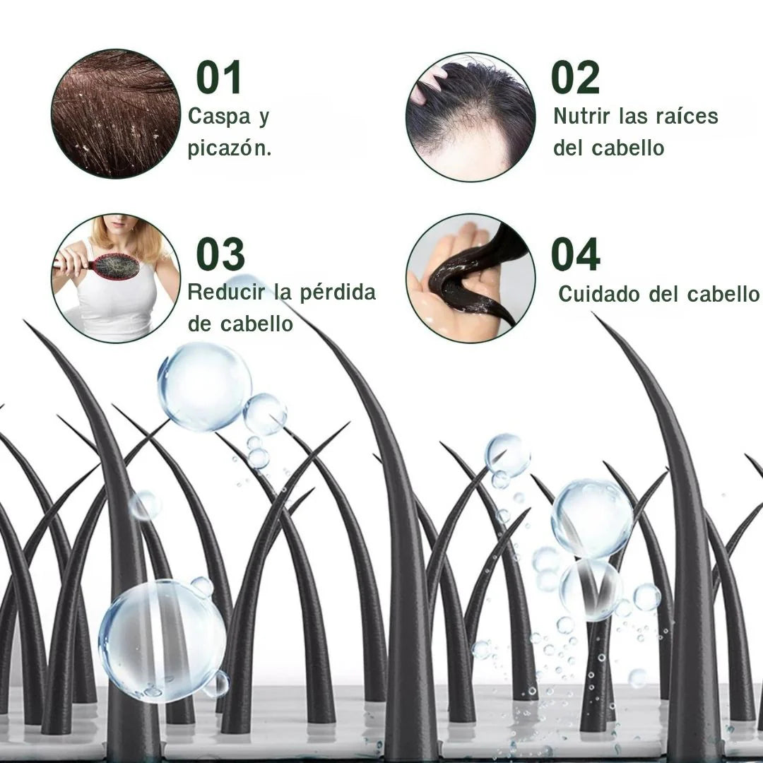 Aceite Esencial de Biotina y Jengibre Anticaída