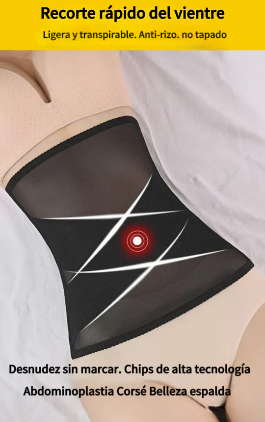 🔥¡Oferta 2x1!🔥 Faja Moldeadora de Malla Cruzada