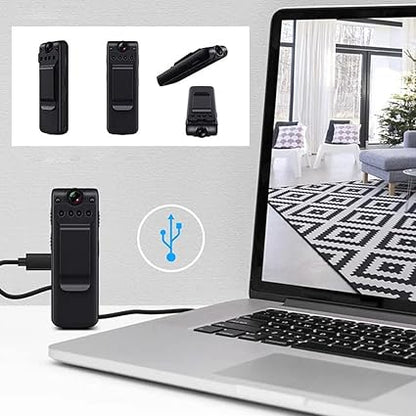 Mini Cámara Portátil | ¡Vigila sin ser visto y mantén el control total!