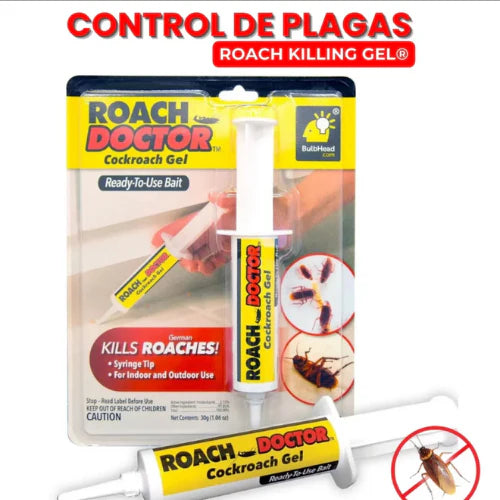 Gel Roach Doctor | Controla Plagas de Cucarachas