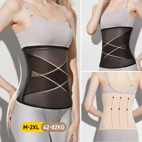 🔥¡Oferta 2x1!🔥 Faja Moldeadora de Malla Cruzada