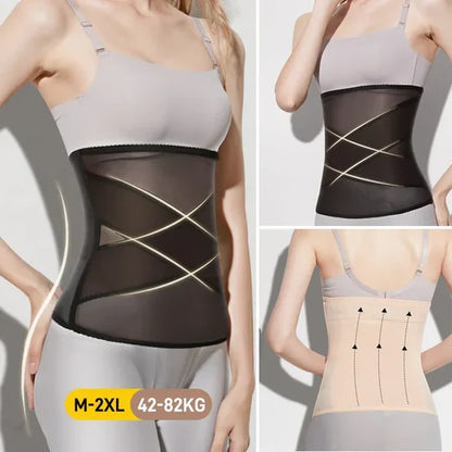 🔥¡Oferta 2x1!🔥 Faja Moldeadora de Malla Cruzada