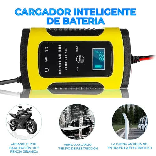 Cargador inteligente de batería para auto VoltMaster™