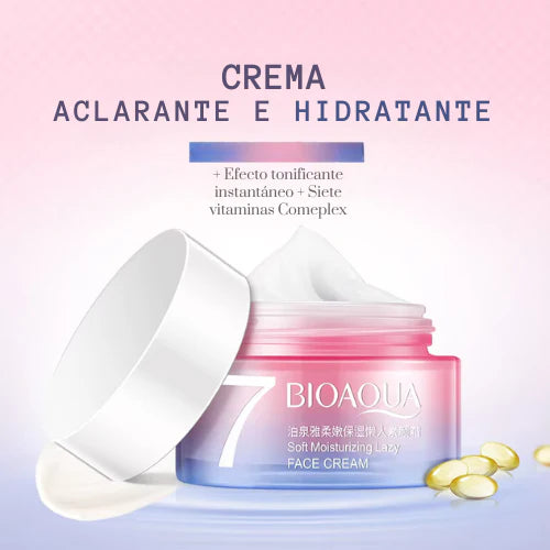 Crema V7 Bioaqua: Iluminación y Cuidado Anti-Edad en un Solo Paso