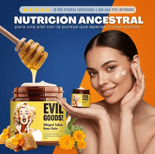 Evil Goods! Hidratante de sebo de res con miel de Manuka