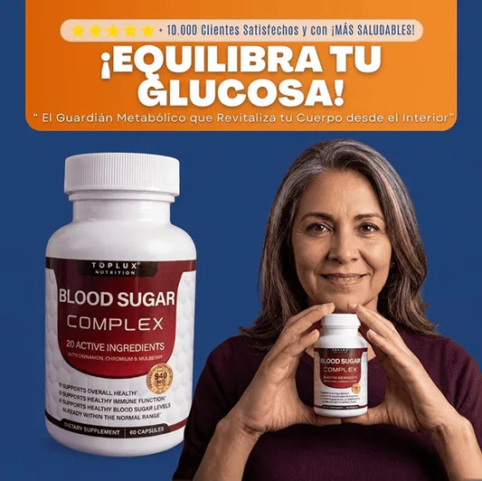 Blood Sugar | ¡Complejo natural de triple potencia!